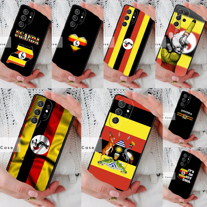 Phone Cases Uganda - Uganda Flag Coat Of Arms BUMPER