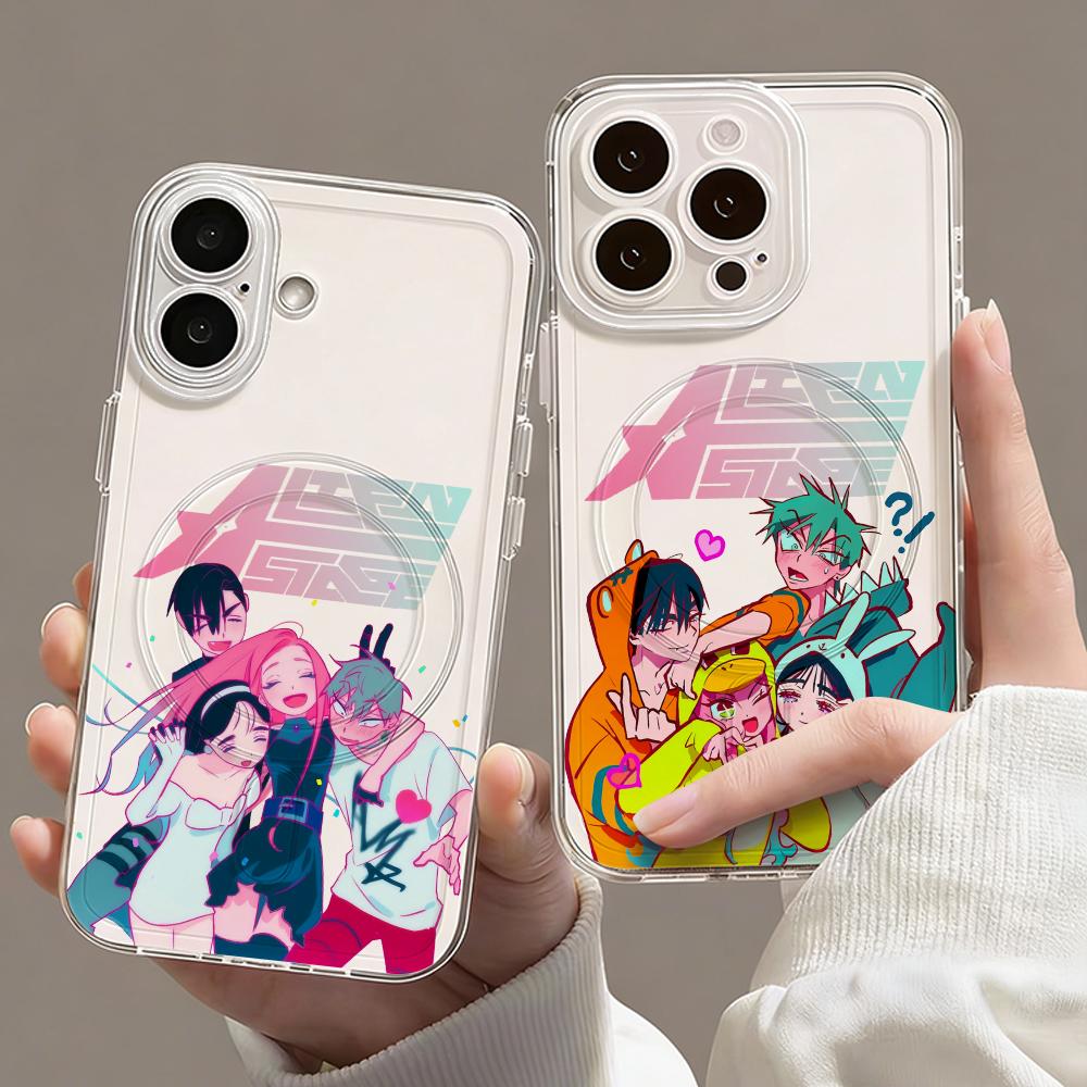 Phone Cases Iphone 16 Pro - Anime A-Alien Stage Phone Case Magnetic