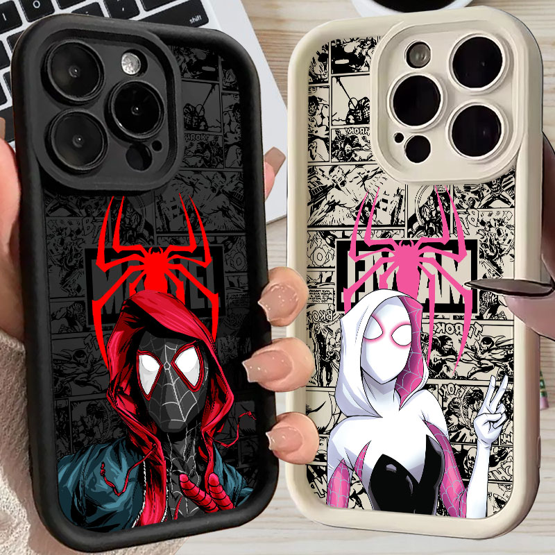 Spiderman Miles Morales Gwen M – Phone Cases Iphone 16 Pro recenzja i cena
