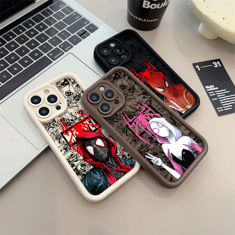 Spiderman Miles Morales Gwen M – Phone Cases Iphone 16 Pro recenzja i cena