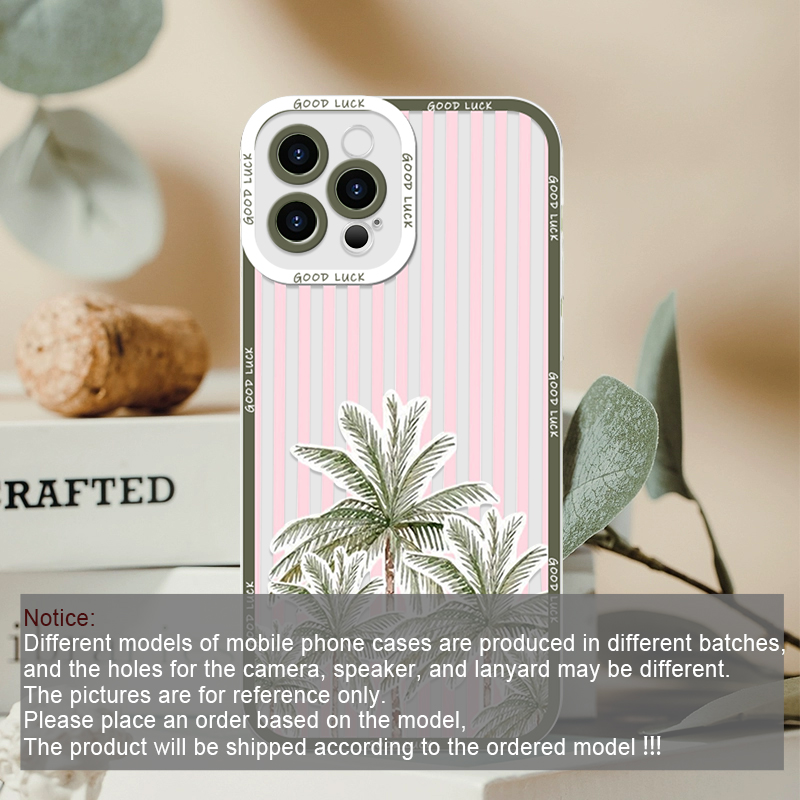 Summer Palm Coconut Tree Strip – Phone Cases For Samsung A14 recenzja i cena