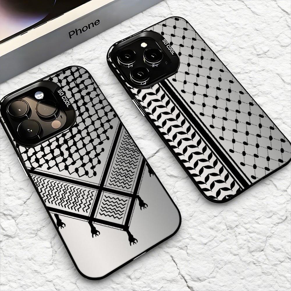 Keffiyeh P-Palestine Phone Cas – Phone Cases Iphone 16 Pro recenzja i cena