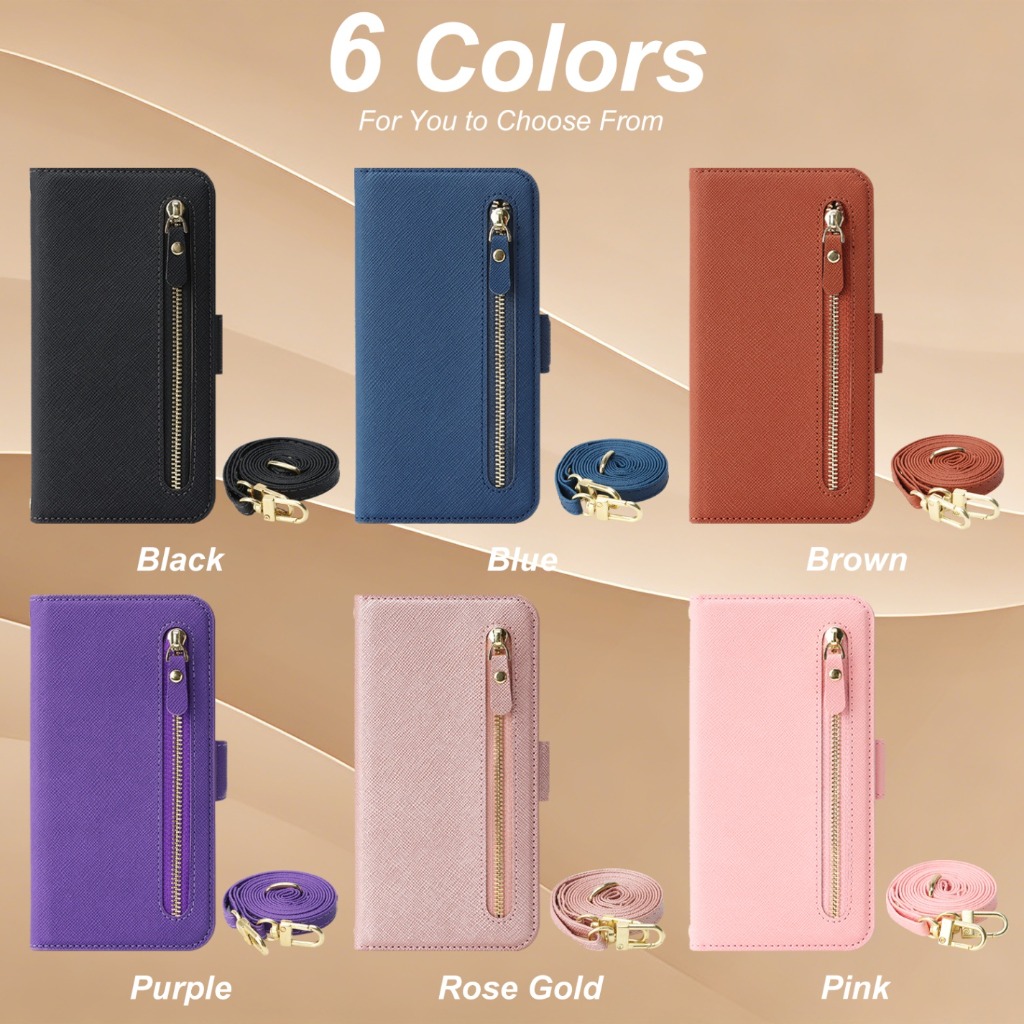 Crossbody Lanyard Flip Leather – Phone Cases With Wallet recenzja i cena
