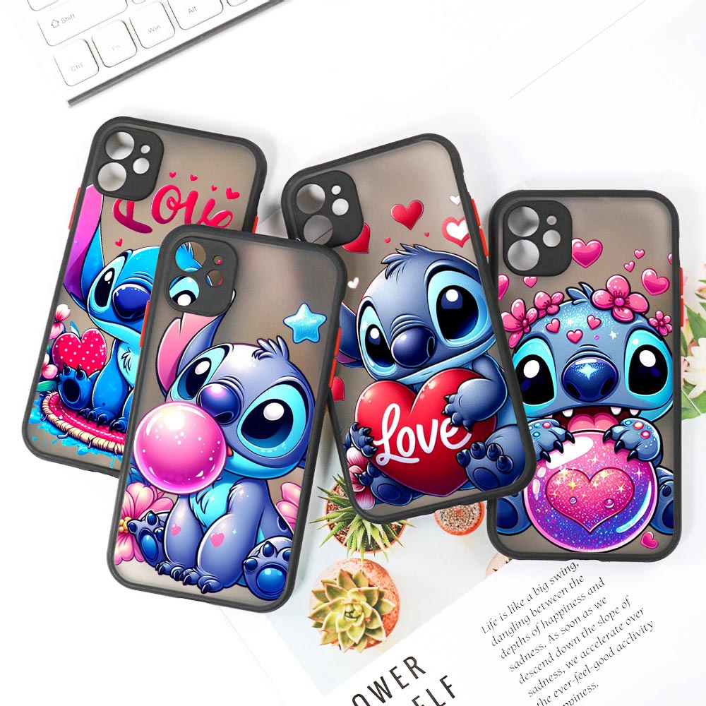 Cute Stitch Love Matte Translu – Phone Cases Cute Iphone 13 recenzja i cena