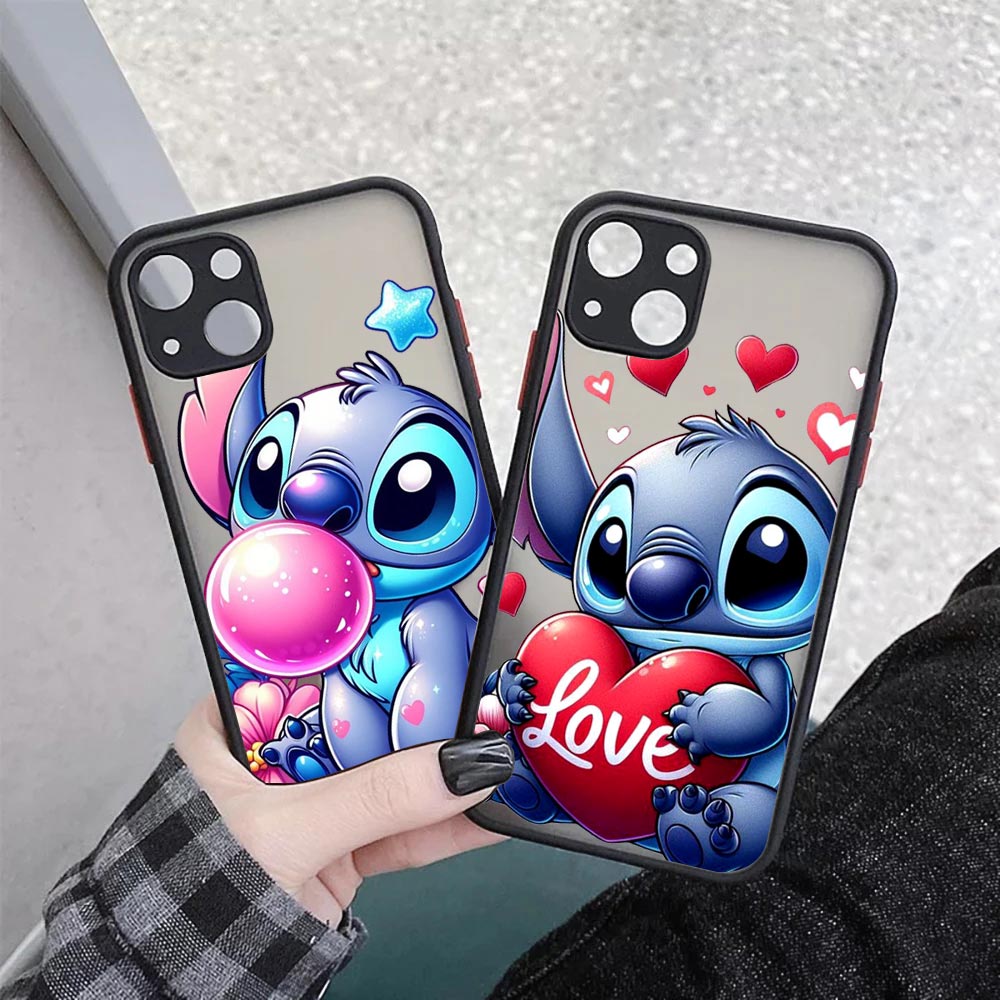 Cute Stitch Love Matte Translu – Phone Cases Cute Iphone 13 recenzja i cena