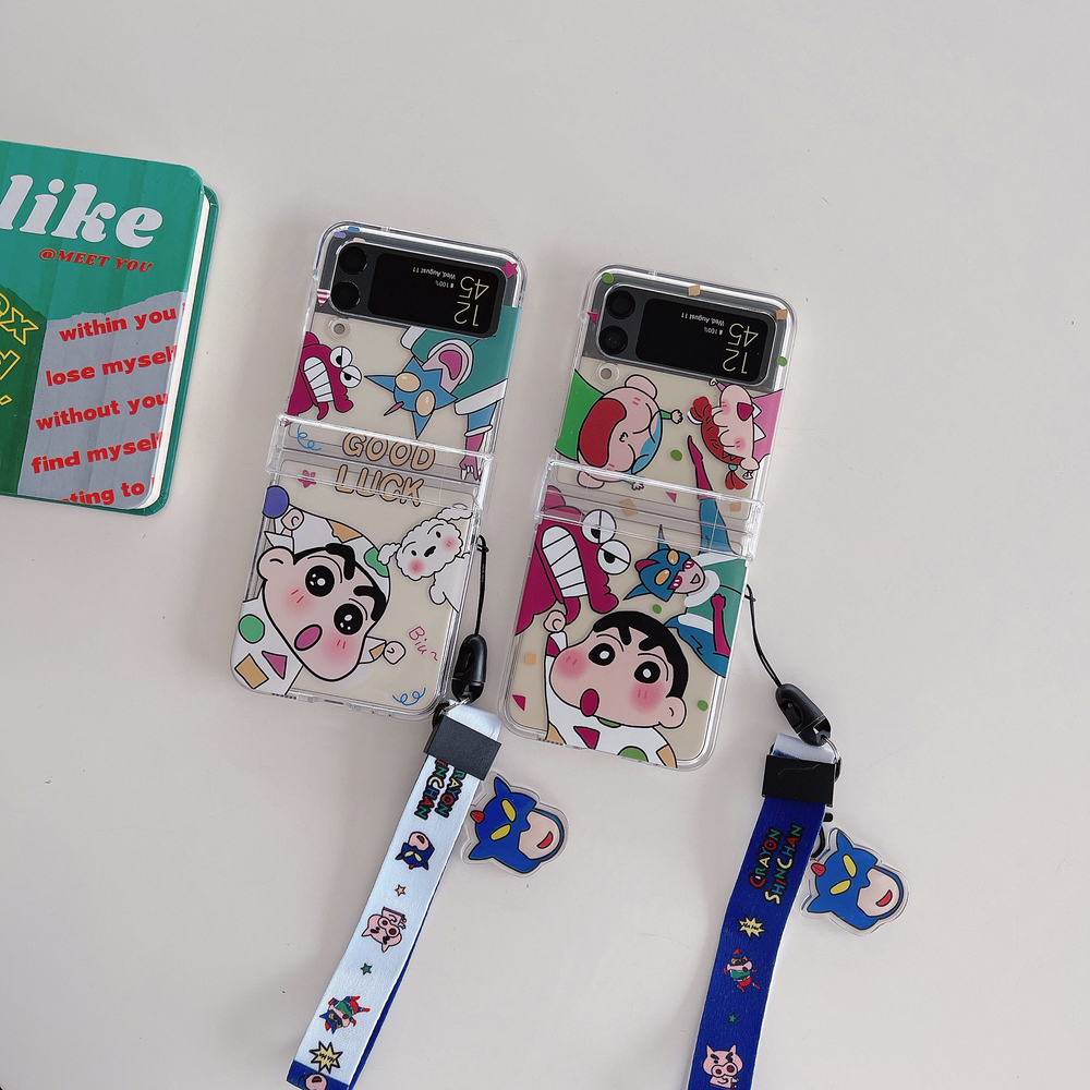 Cute Japan Anime Crayon Shin-c – Phone Cases Z Flip 7 recenzja i cena