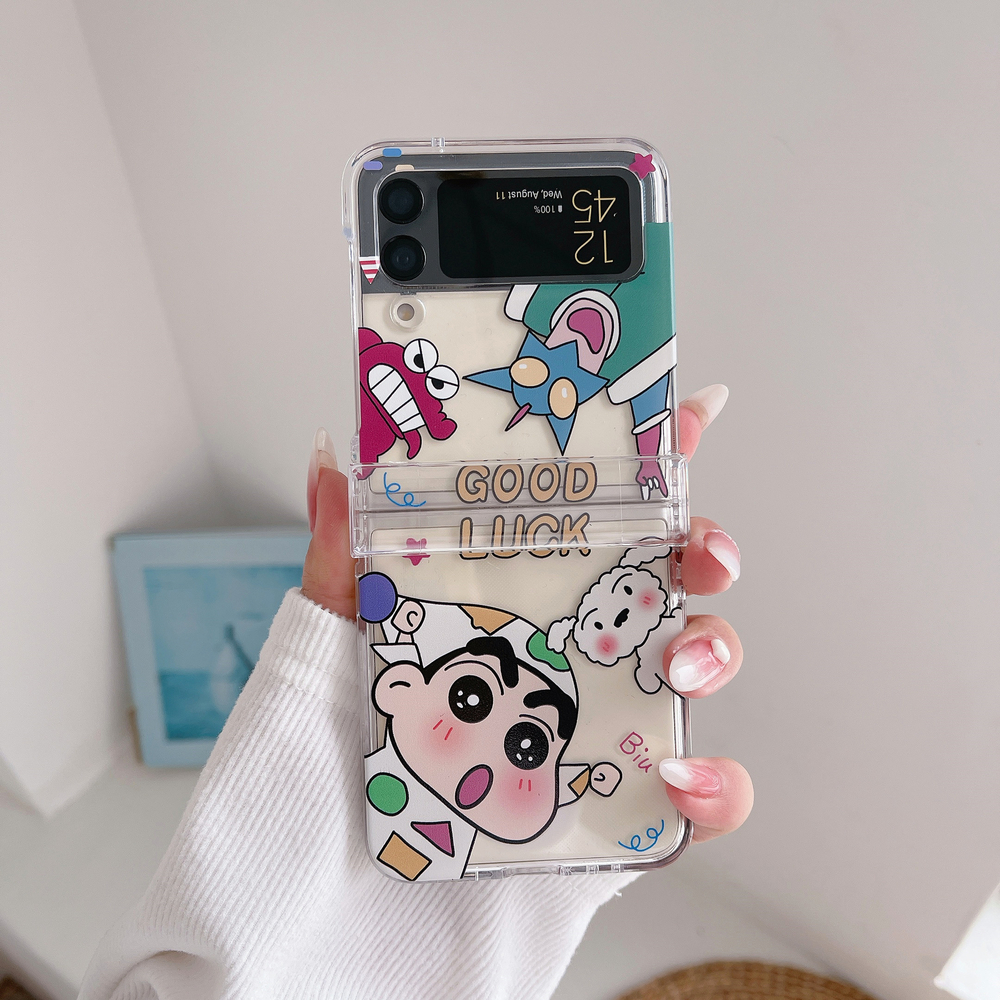 Cute Japan Anime Crayon Shin-c – Phone Cases Z Flip 7 recenzja i cena