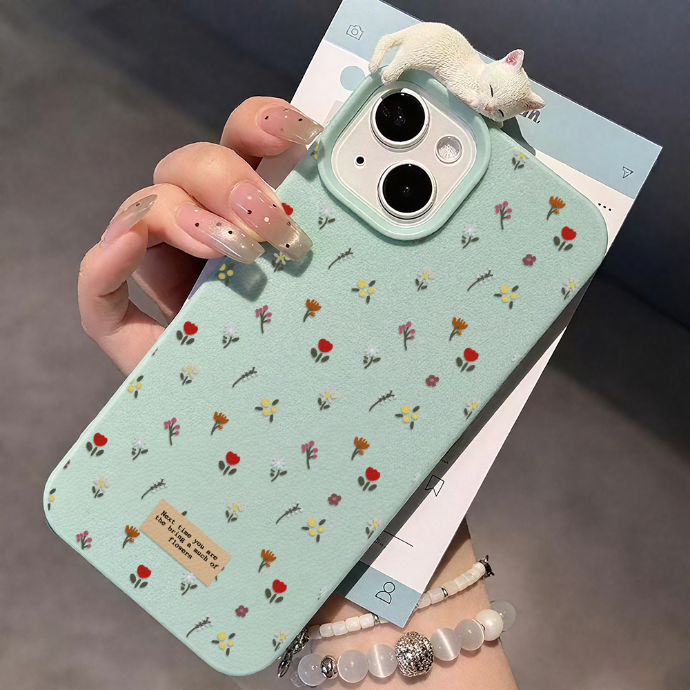 Cute Floral Soft Silicone Phon – Phone Cases Cute Iphone 13 recenzja i cena