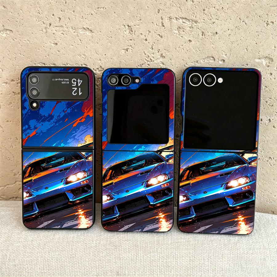Racing Sports Car Case for Sam – Phone Cases Z Flip 7 recenzja i cena