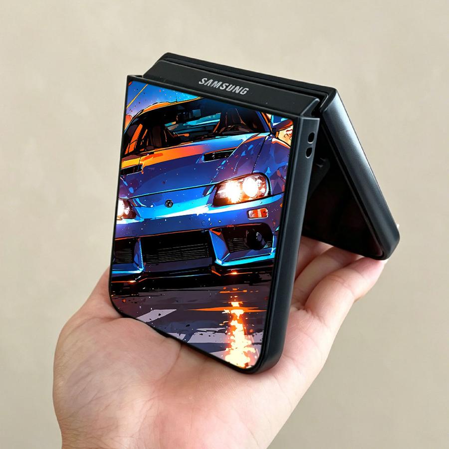 Racing Sports Car Case for Sam – Phone Cases Z Flip 7 recenzja i cena