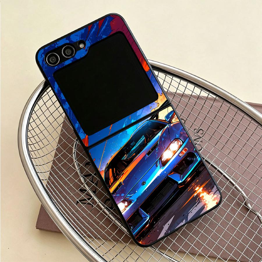 Racing Sports Car Case for Sam – Phone Cases Z Flip 7 recenzja i cena