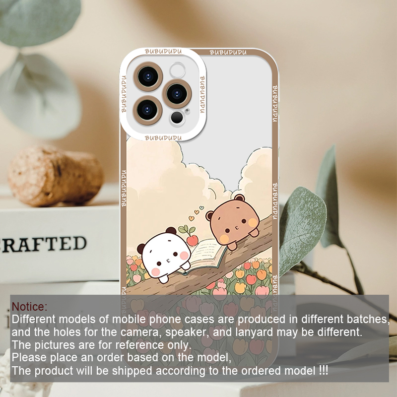 Cute BUBU DUDU Couple Clear Ph – Phone Cases For Samsung A14 recenzja i cena