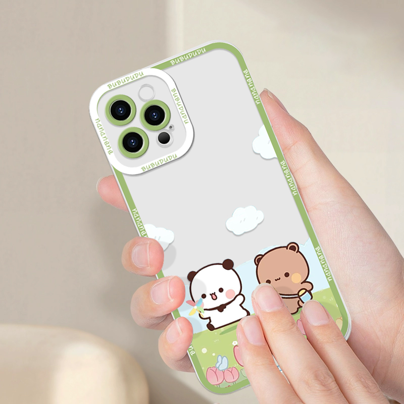 Cute BUBU DUDU Couple Clear Ph – Phone Cases For Samsung A14 recenzja i cena