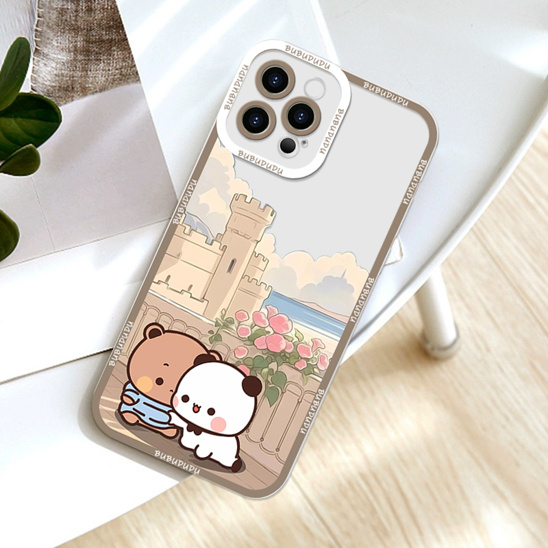 Cute BUBU DUDU Couple Clear Ph – Phone Cases For Samsung A14 recenzja i cena