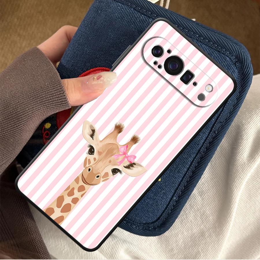 Cartoon Giraffe Funda Phone Co – Phone Cases Pixel 10 Pro recenzja i cena