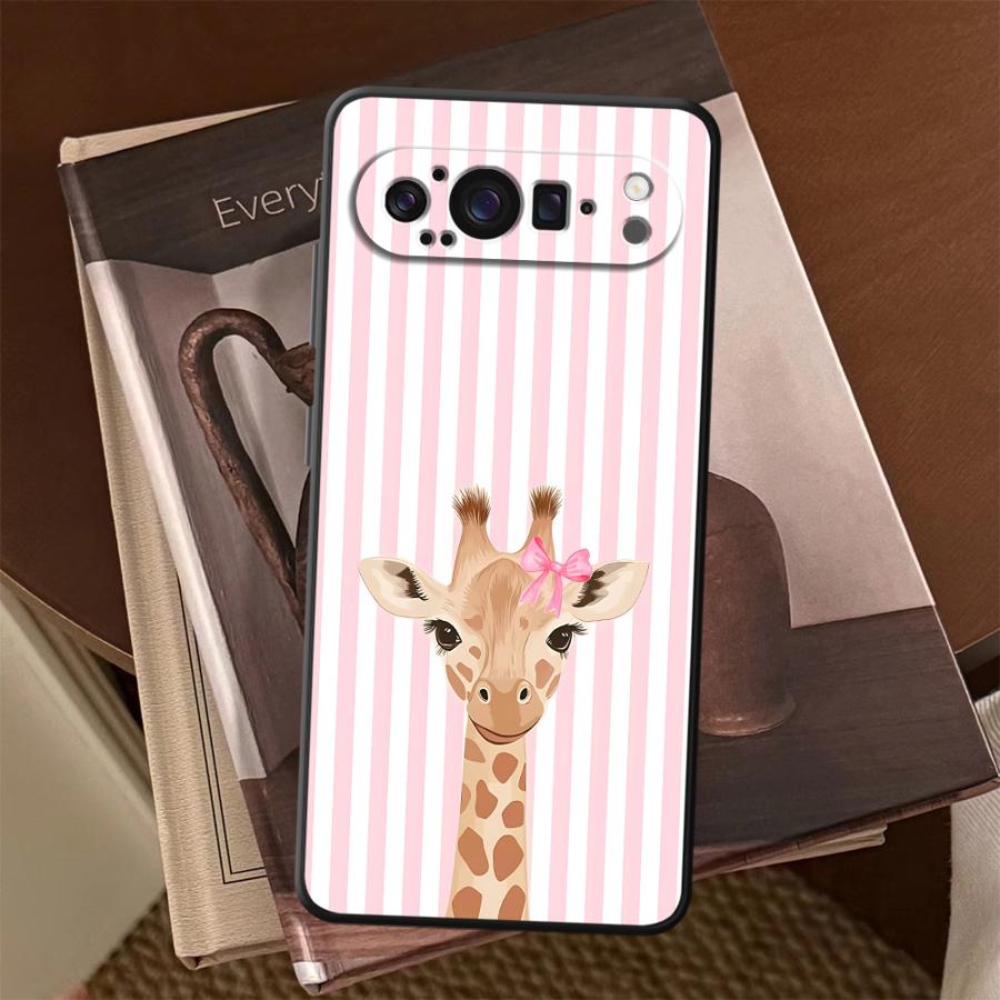 Cartoon Giraffe Funda Phone Co – Phone Cases Pixel 10 Pro recenzja i cena