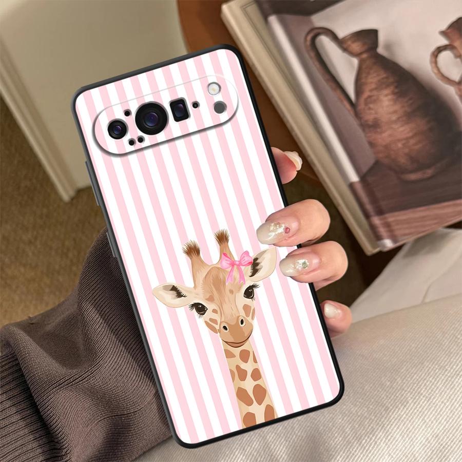 Cartoon Giraffe Funda Phone Co – Phone Cases Pixel 10 Pro recenzja i cena