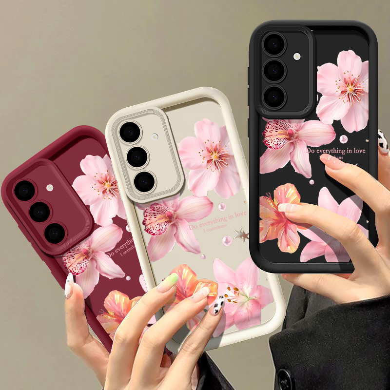 Pink Flowers Phone Case For Sa – Phone Cases Pink recenzja i cena