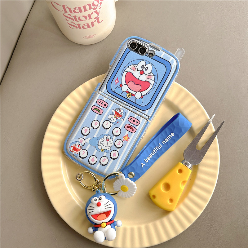 Cute Cartoon Japan Anime Dorae – Phone Cases Z Flip 7 recenzja i cena