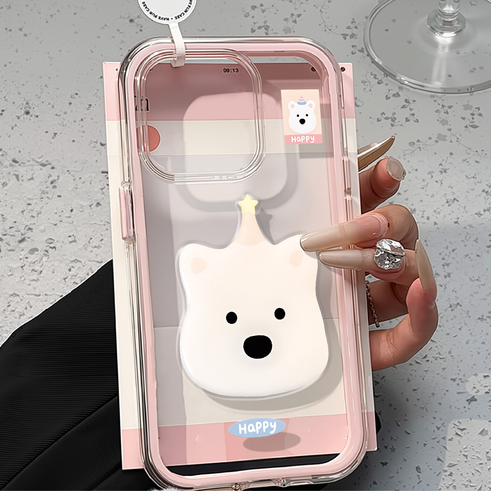 Clear Cute Cat Case For iPhone – Phone Cases Cute Iphone 13 recenzja i cena