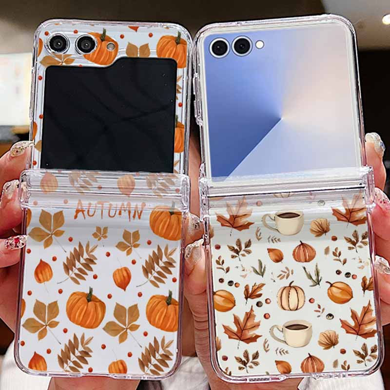 Autumn Maple Leaf Pattern Phon – Phone Cases Z Flip 7 recenzja i cena