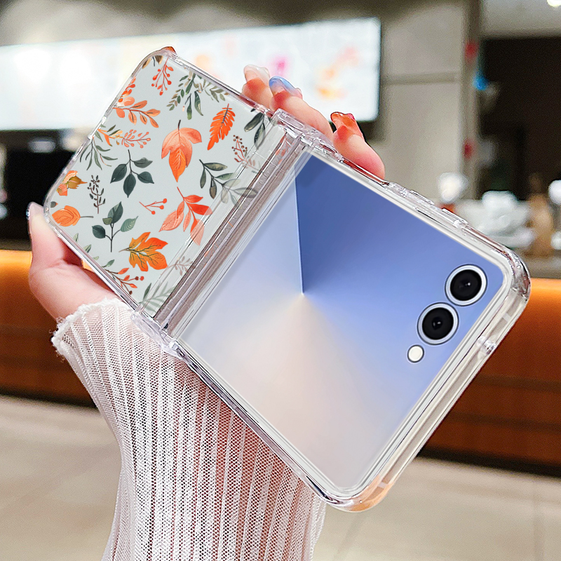 Autumn Maple Leaf Pattern Phon – Phone Cases Z Flip 7 recenzja i cena