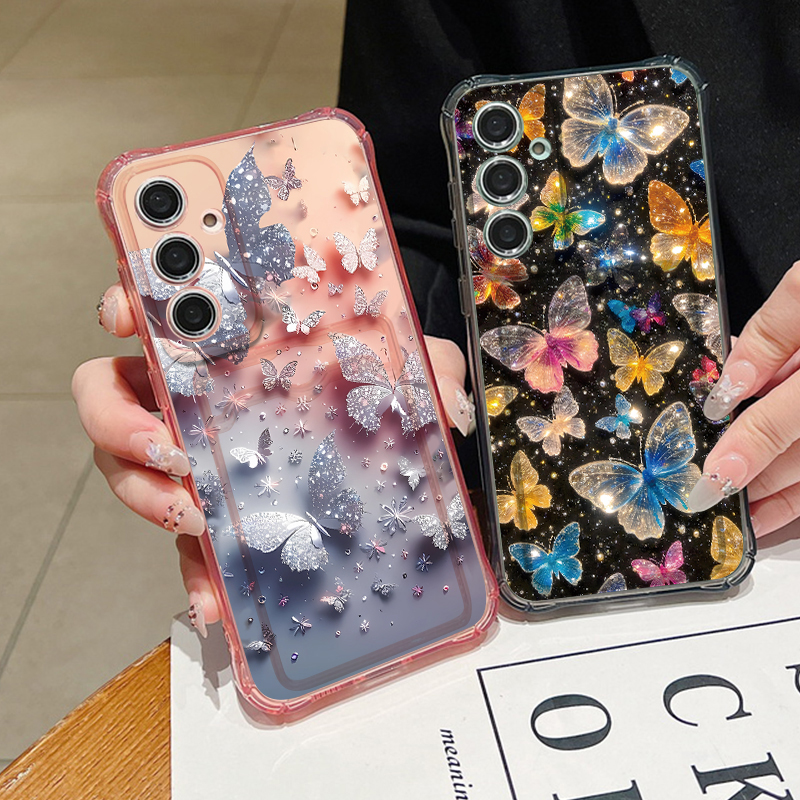 Dream Butterfly Pattern Clear  – Phone Cases With Wallet recenzja i cena