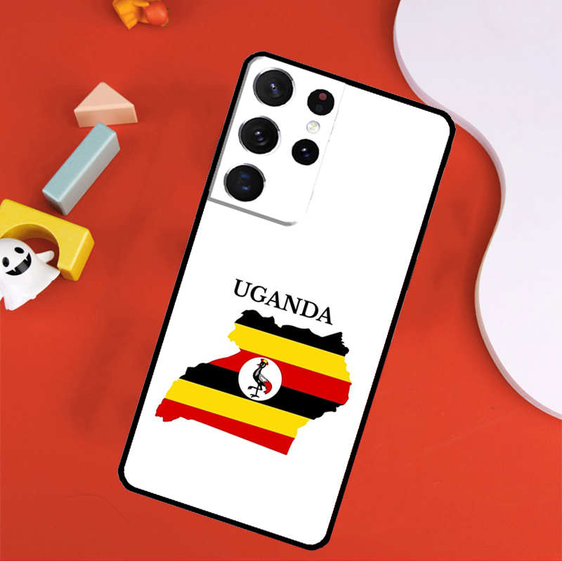 Uganda Flag Phone Case For Sam – Phone Cases Uganda recenzja i cena