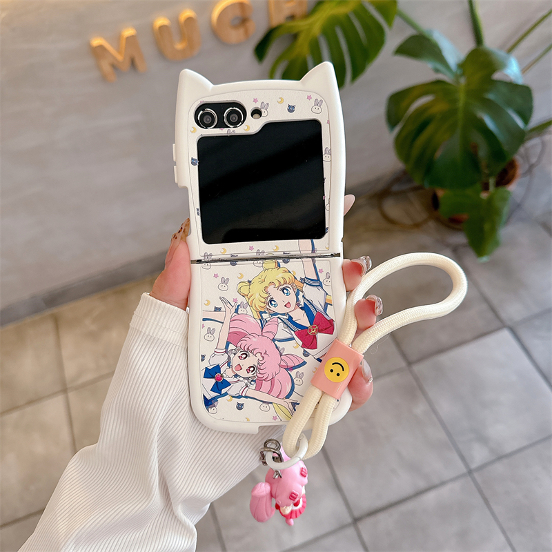 Cute Cartoon Japan Anime Sailo – Phone Cases Z Flip 7 recenzja i cena