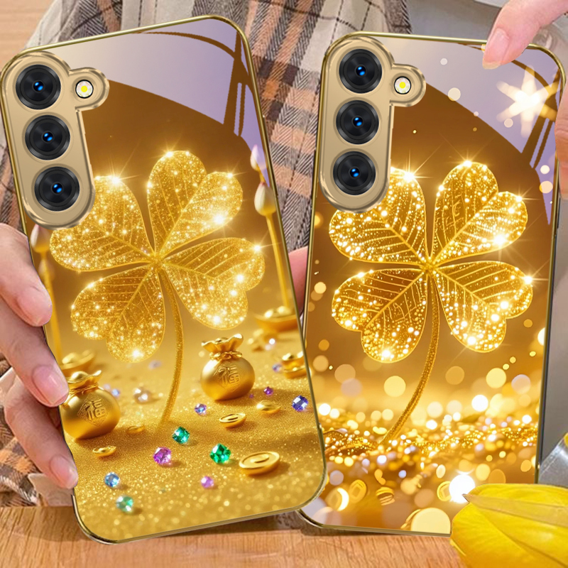 A huge golden clover For Samsu – Phone Cases Samsung S23 recenzja i cena