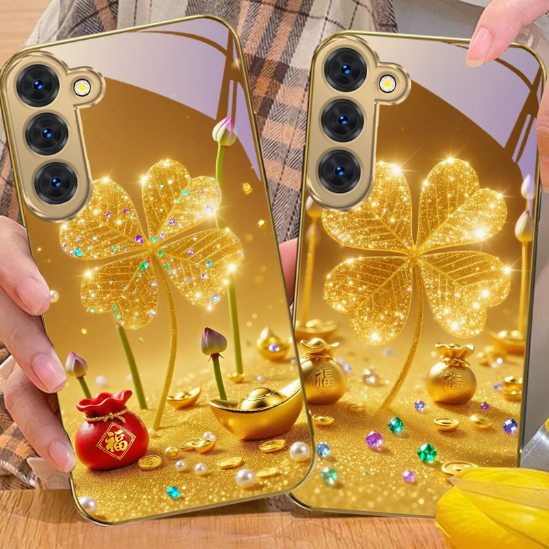 A huge golden clover For Samsu – Phone Cases Samsung S23 recenzja i cena