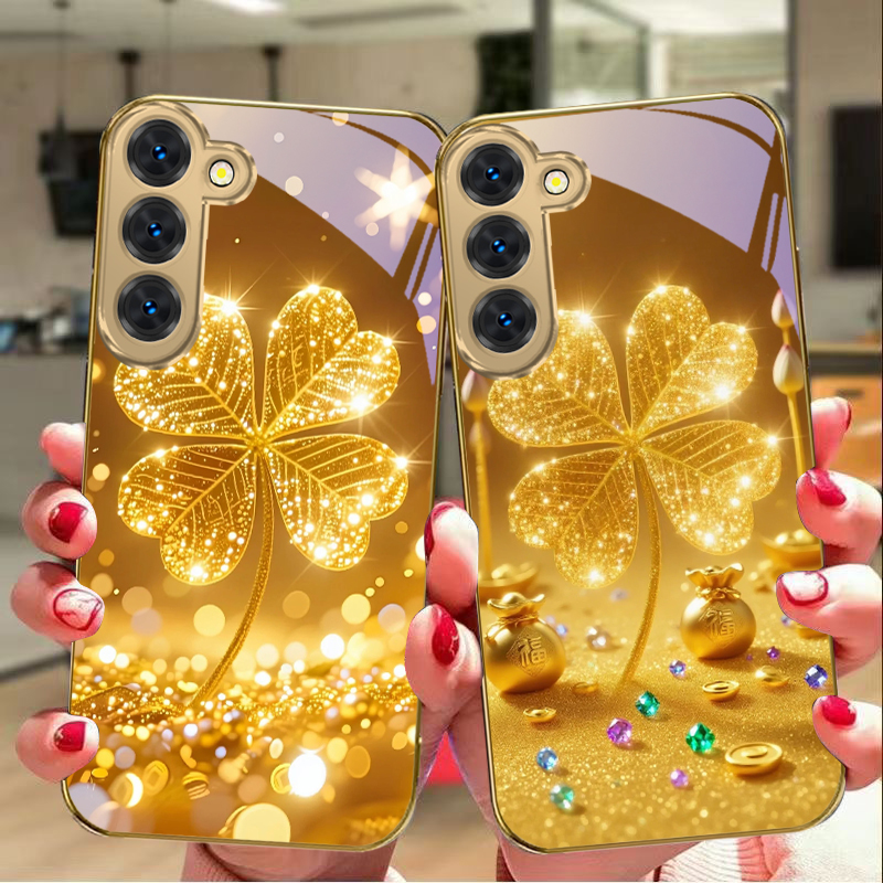 A huge golden clover For Samsu – Phone Cases Samsung S23 recenzja i cena
