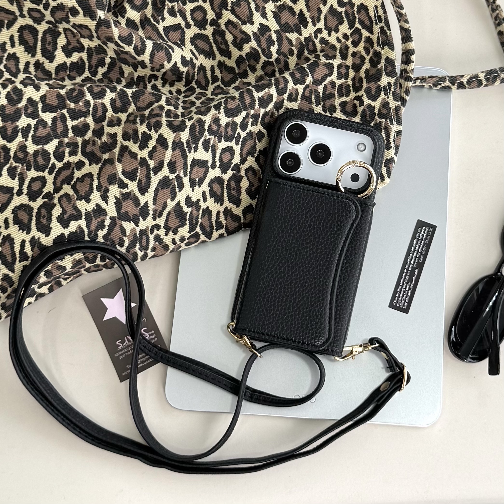 Semi-Circular Crossbody Ring H – Phone Cases With Wallet recenzja i cena