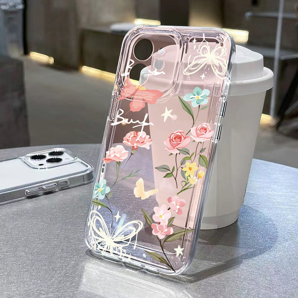 Flowers Clear Phone Case For S – Phone Cases For Samsung A14 recenzja i cena
