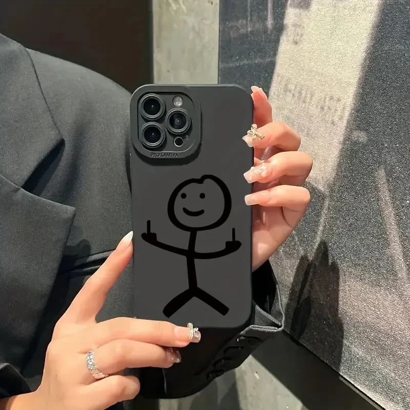 Cute Cartoon Matchman Matte Si – Phone Cases Iphone 16 Pro recenzja i cena