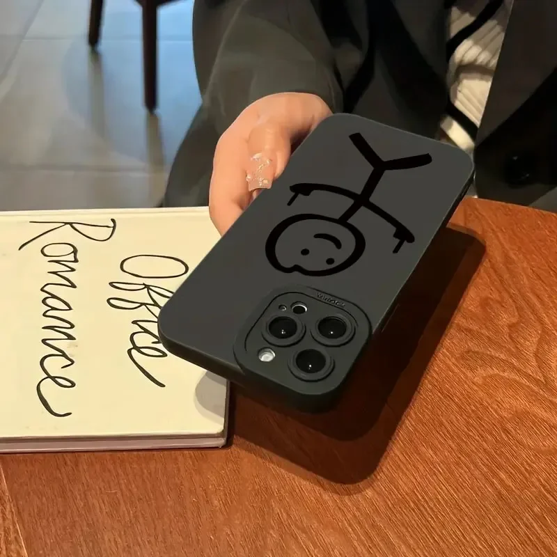 Cute Cartoon Matchman Matte Si – Phone Cases Iphone 16 Pro recenzja i cena