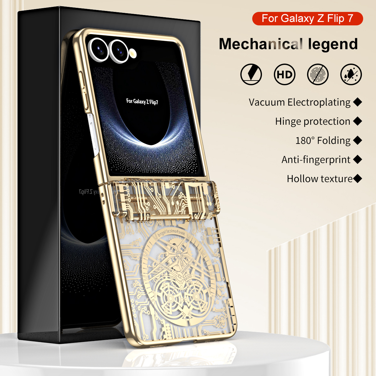 Machine Legend Plating Case Fo – Phone Cases Z Flip 7 recenzja i cena
