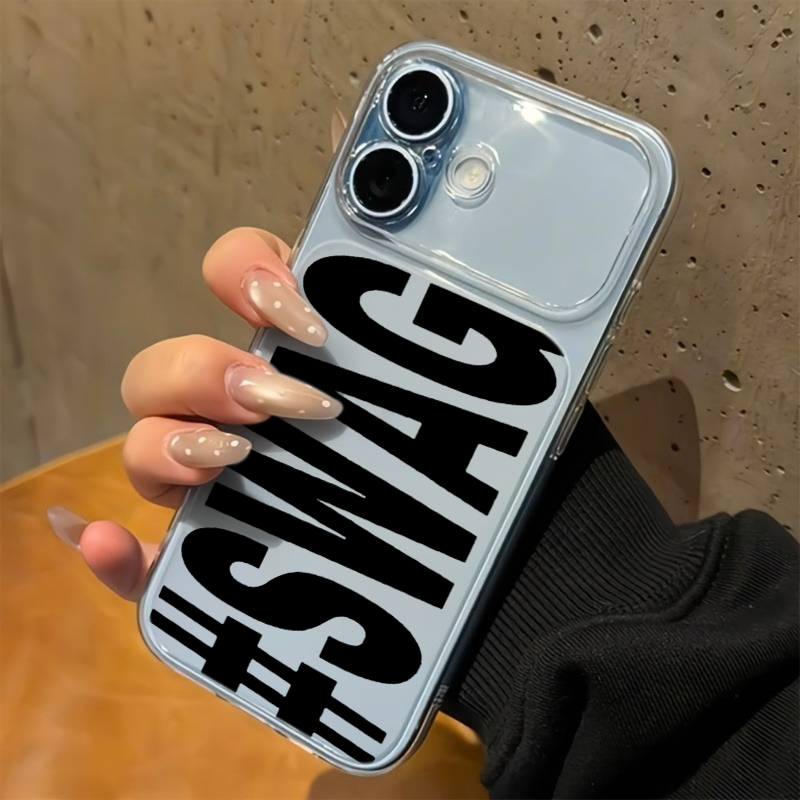 Hot Pink Black SWAG Letter Cle – Phone Cases Pink recenzja i cena