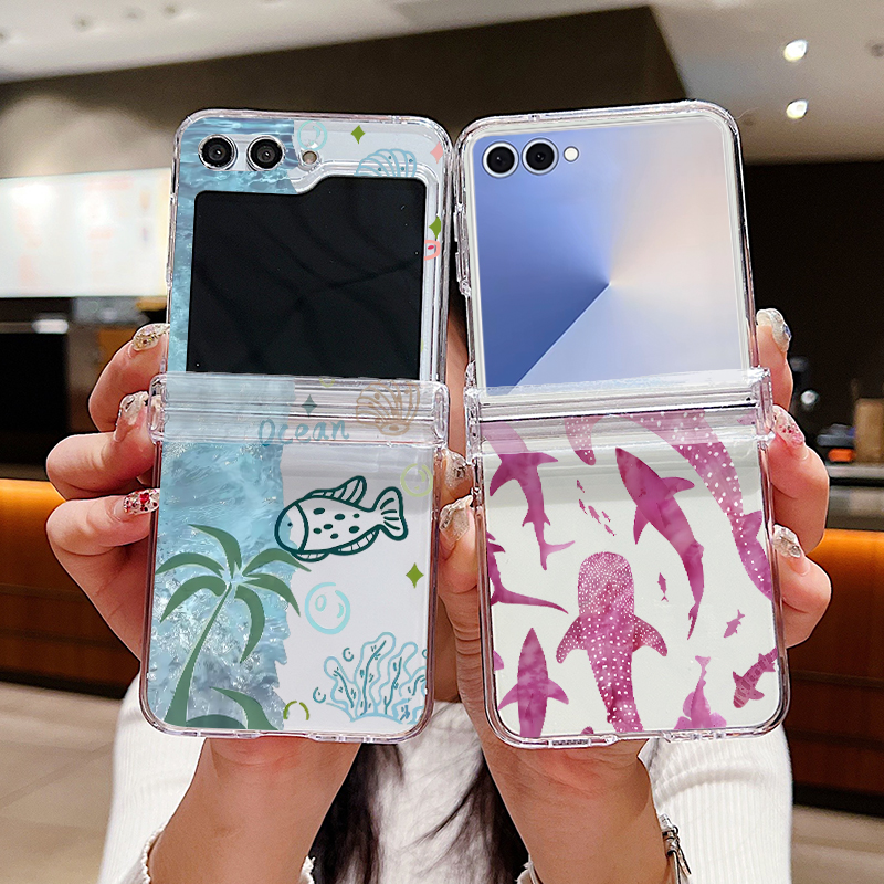 Shark Star Patterned Phone Cas – Phone Cases Z Flip 7 recenzja i cena