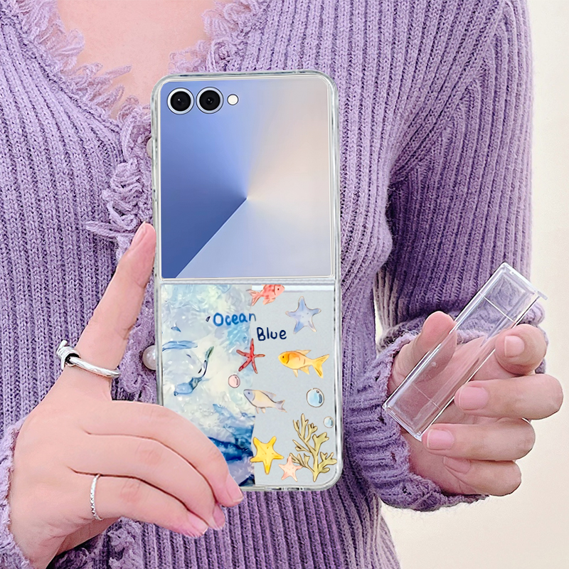 Shark Star Patterned Phone Cas – Phone Cases Z Flip 7 recenzja i cena