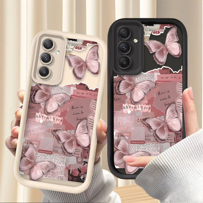 Pink Butterfly Aesthetic Case  – Phone Cases For Samsung A14 recenzja i cena
