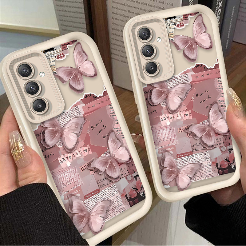 Pink Butterfly Aesthetic Case  – Phone Cases For Samsung A14 recenzja i cena