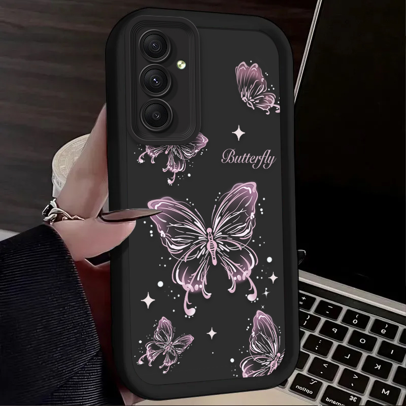 Pink Butterfly Aesthetic Case  – Phone Cases For Samsung A14 recenzja i cena