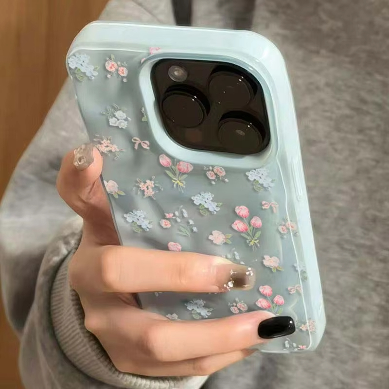Korean Style Small Flowers Pho – Phone Cases Cute Iphone 13 recenzja i cena