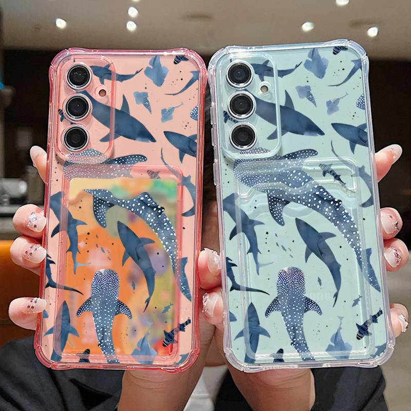 Ocean Shark Whale Phone Case F – Phone Cases With Wallet recenzja i cena