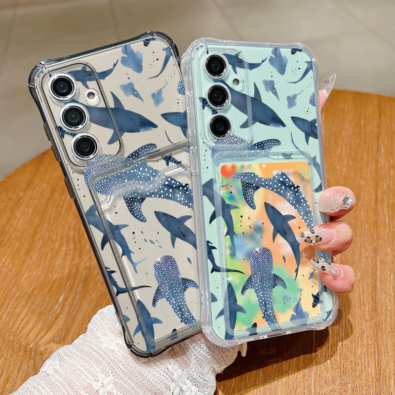 Ocean Shark Whale Phone Case F – Phone Cases With Wallet recenzja i cena