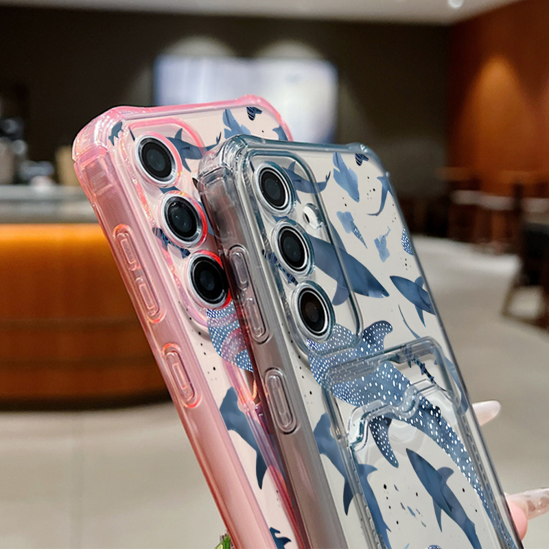 Ocean Shark Whale Phone Case F – Phone Cases With Wallet recenzja i cena