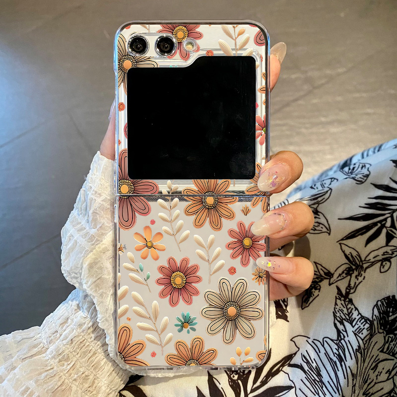 Realistic Floral Print Phone C – Phone Cases Z Flip 7 recenzja i cena