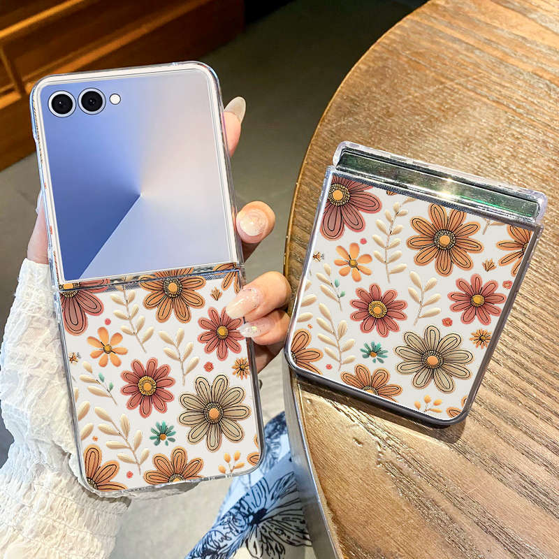 Realistic Floral Print Phone C – Phone Cases Z Flip 7 recenzja i cena