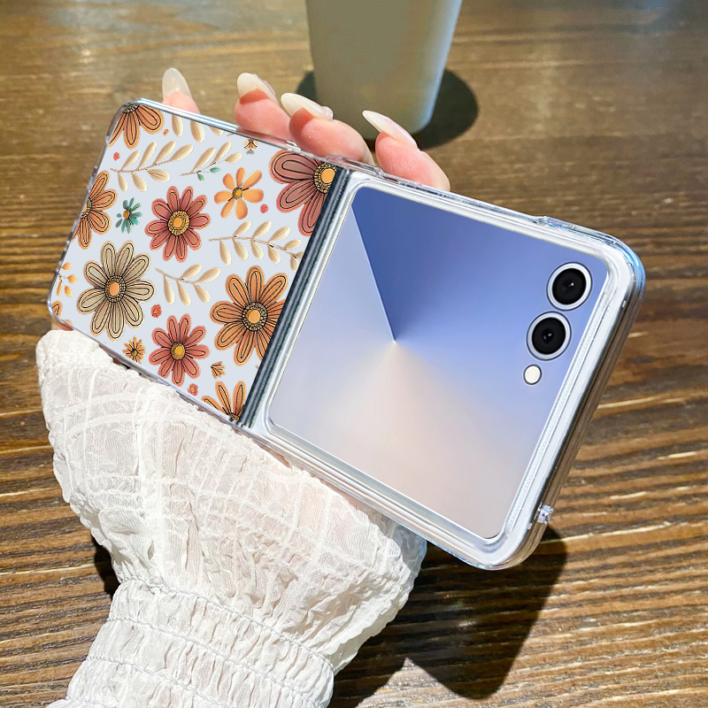 Realistic Floral Print Phone C – Phone Cases Z Flip 7 recenzja i cena